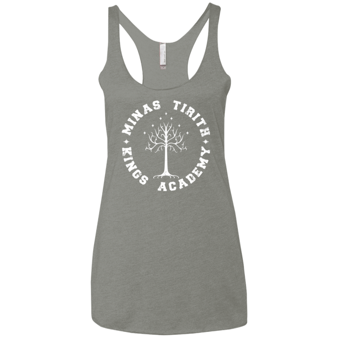 T-Shirts Venetian Grey / X-Small Kings Academy Women's Triblend Racerback Tank