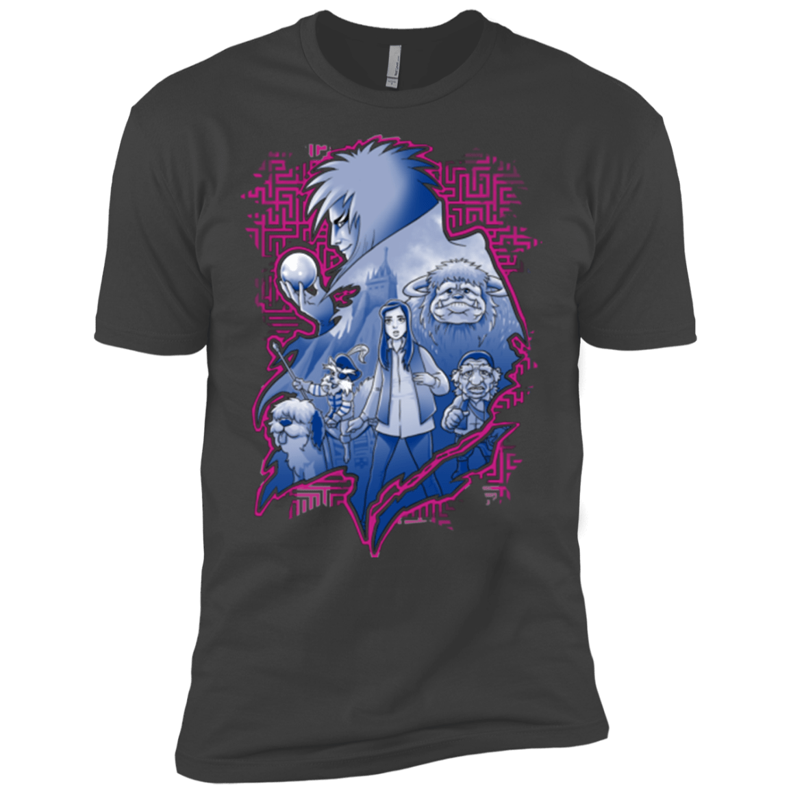 T-Shirts Heavy Metal / X-Small Kings Labyrinth Men's Premium T-Shirt