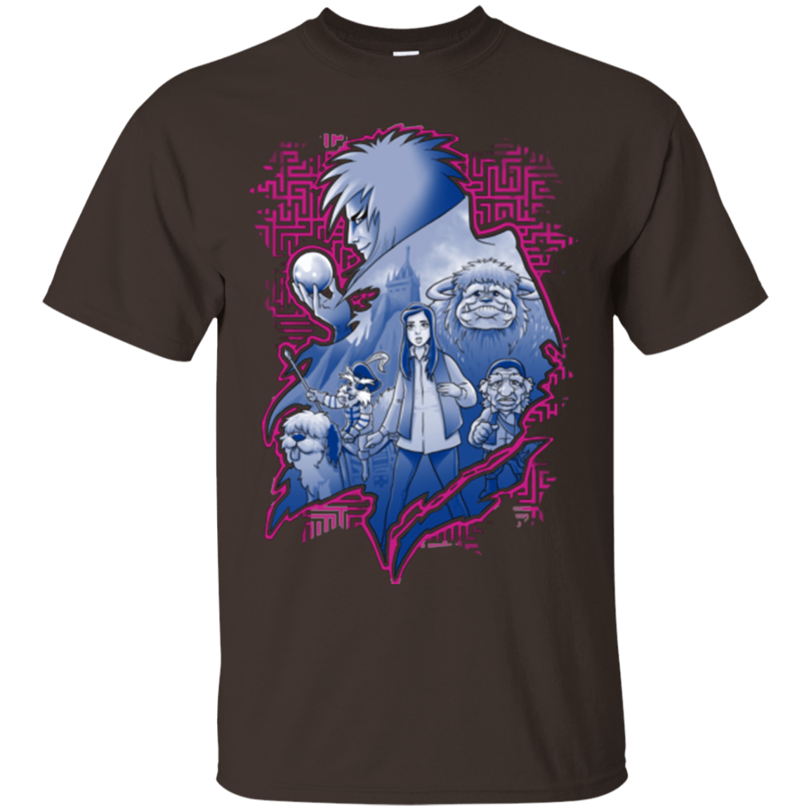 T-Shirts Dark Chocolate / Small Kings Labyrinth T-Shirt