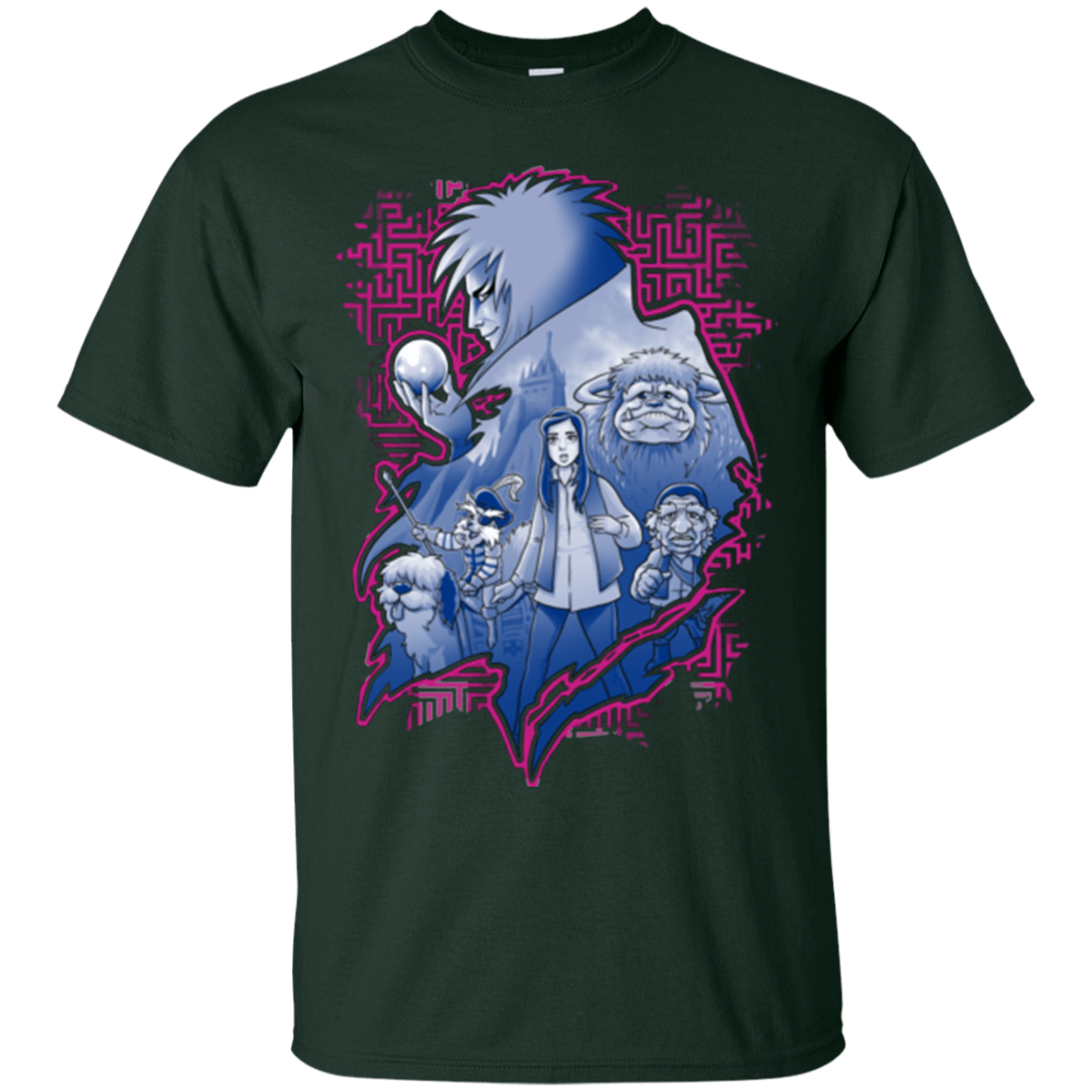 T-Shirts Forest / Small Kings Labyrinth T-Shirt