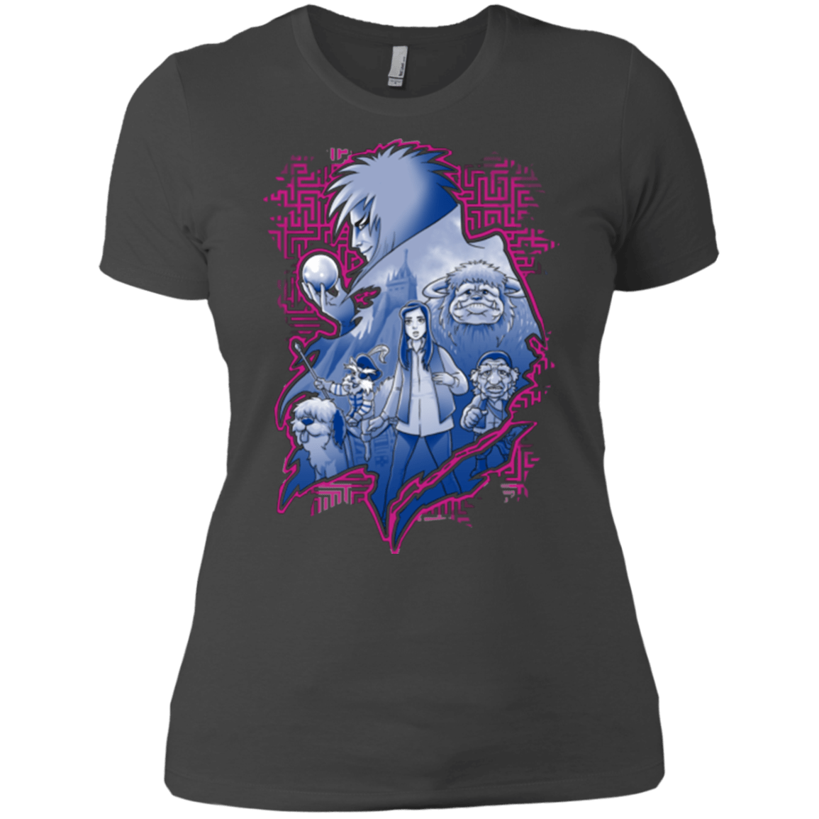 T-Shirts Heavy Metal / X-Small Kings Labyrinth Women's Premium T-Shirt