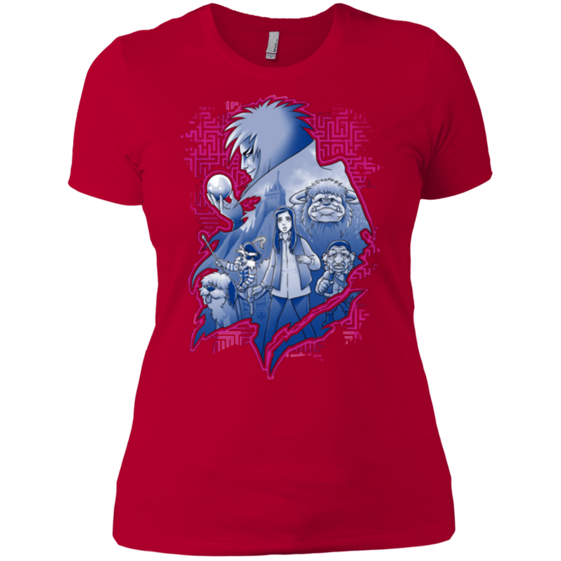 T-Shirts Red / X-Small Kings Labyrinth Women's Premium T-Shirt