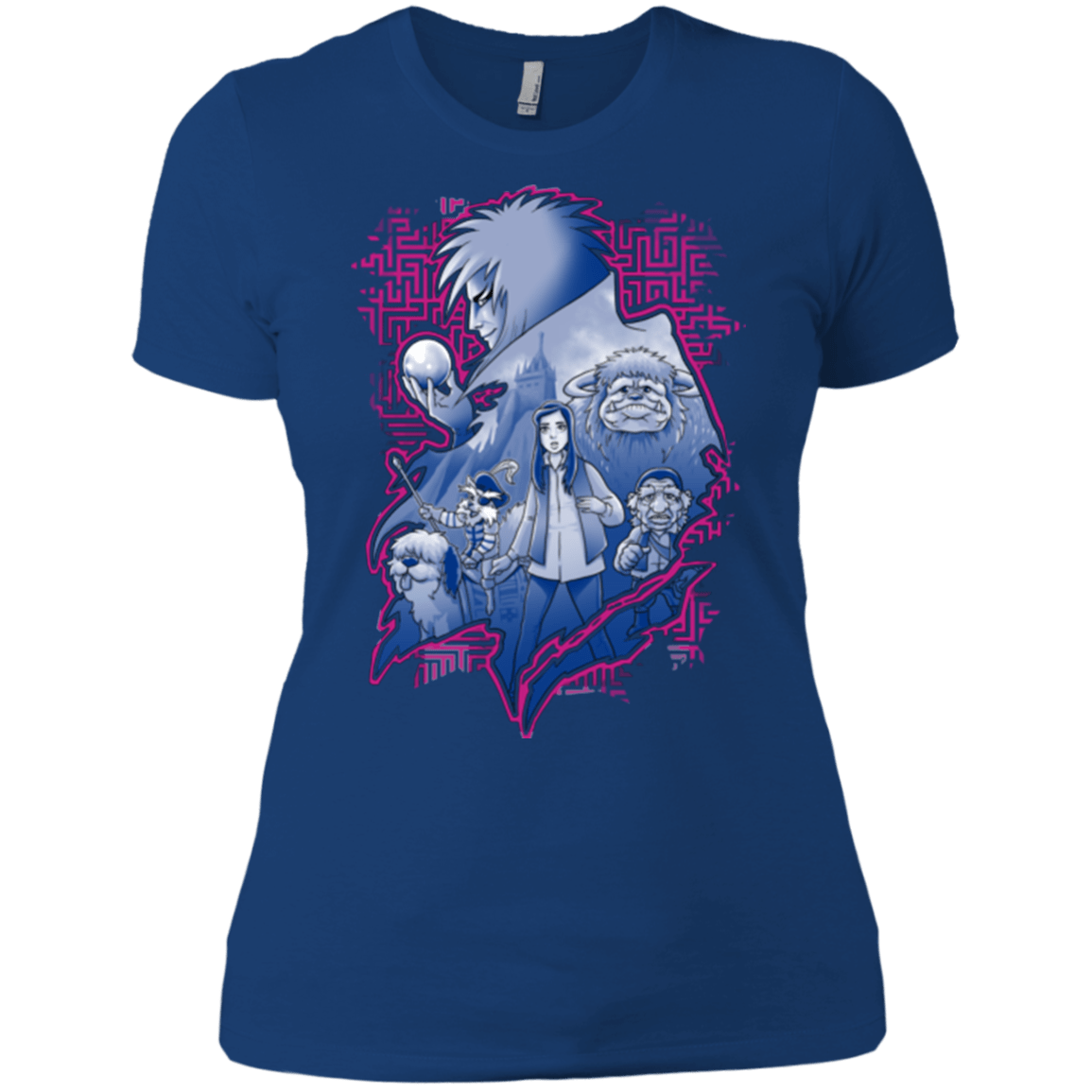 T-Shirts Royal / X-Small Kings Labyrinth Women's Premium T-Shirt