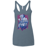 T-Shirts Indigo / X-Small Kings Labyrinth Women's Triblend Racerback Tank
