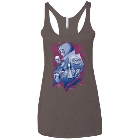 T-Shirts Macchiato / X-Small Kings Labyrinth Women's Triblend Racerback Tank