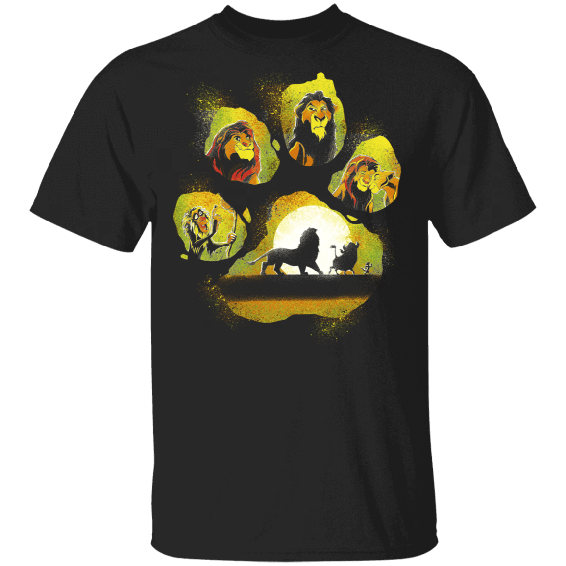 T-Shirts Black / S Kings Mark T-Shirt