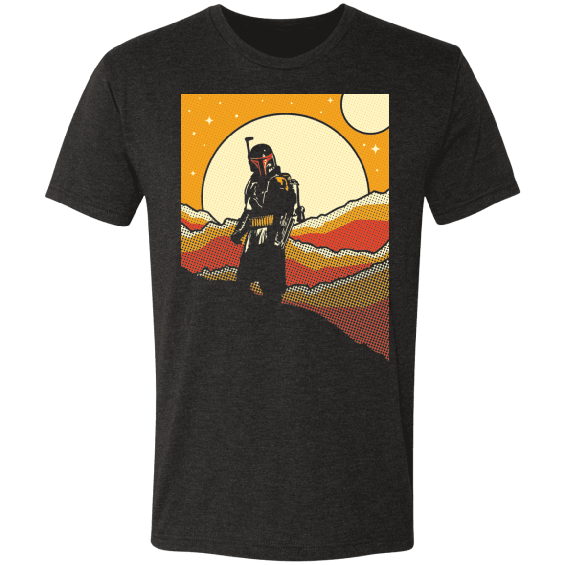 T-Shirts Vintage Black / S Kings Sunrise Men's Triblend T-Shirt