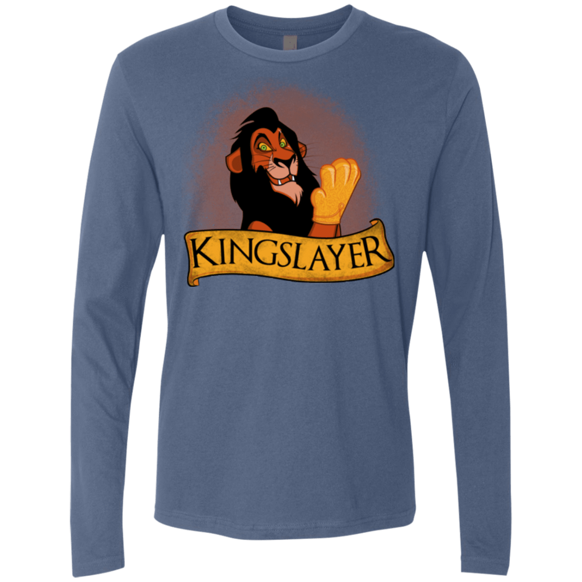 T-Shirts Indigo / Small Kingslayer Men's Premium Long Sleeve
