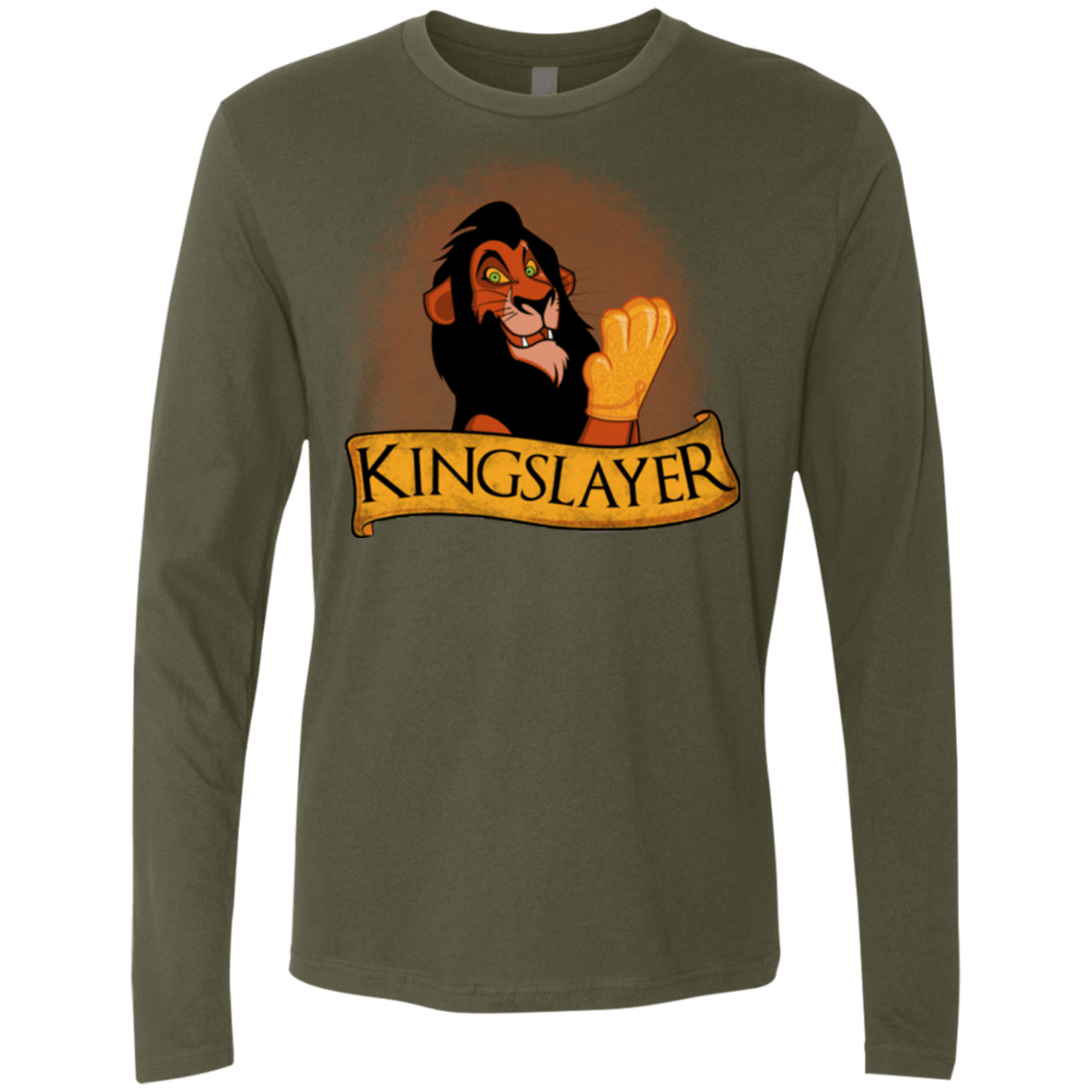 T-Shirts Military Green / Small Kingslayer Men's Premium Long Sleeve