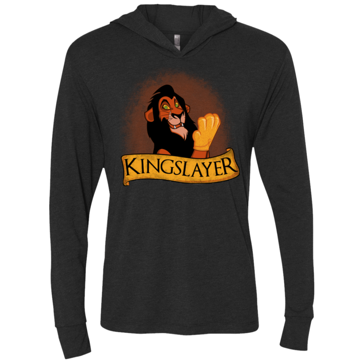 T-Shirts Vintage Black / X-Small Kingslayer Triblend Long Sleeve Hoodie Tee