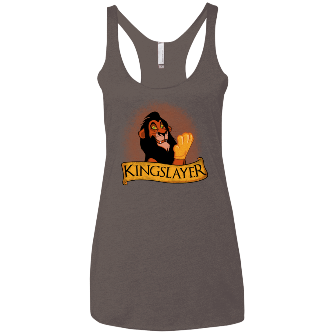 T-Shirts Macchiato / X-Small Kingslayer Women's Triblend Racerback Tank