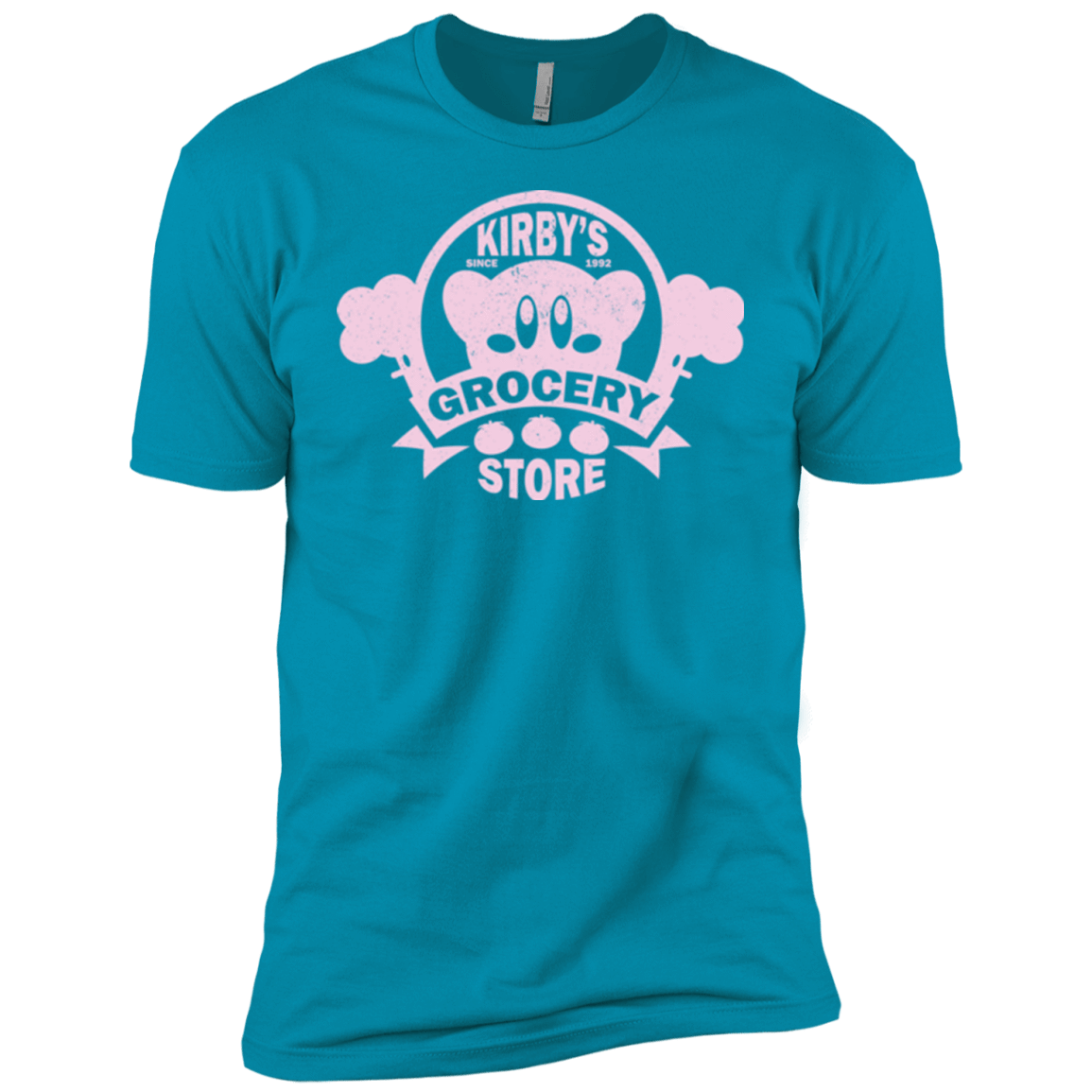 T-Shirts Turquoise / YXS Kirbys Grocery Store Boys Premium T-Shirt