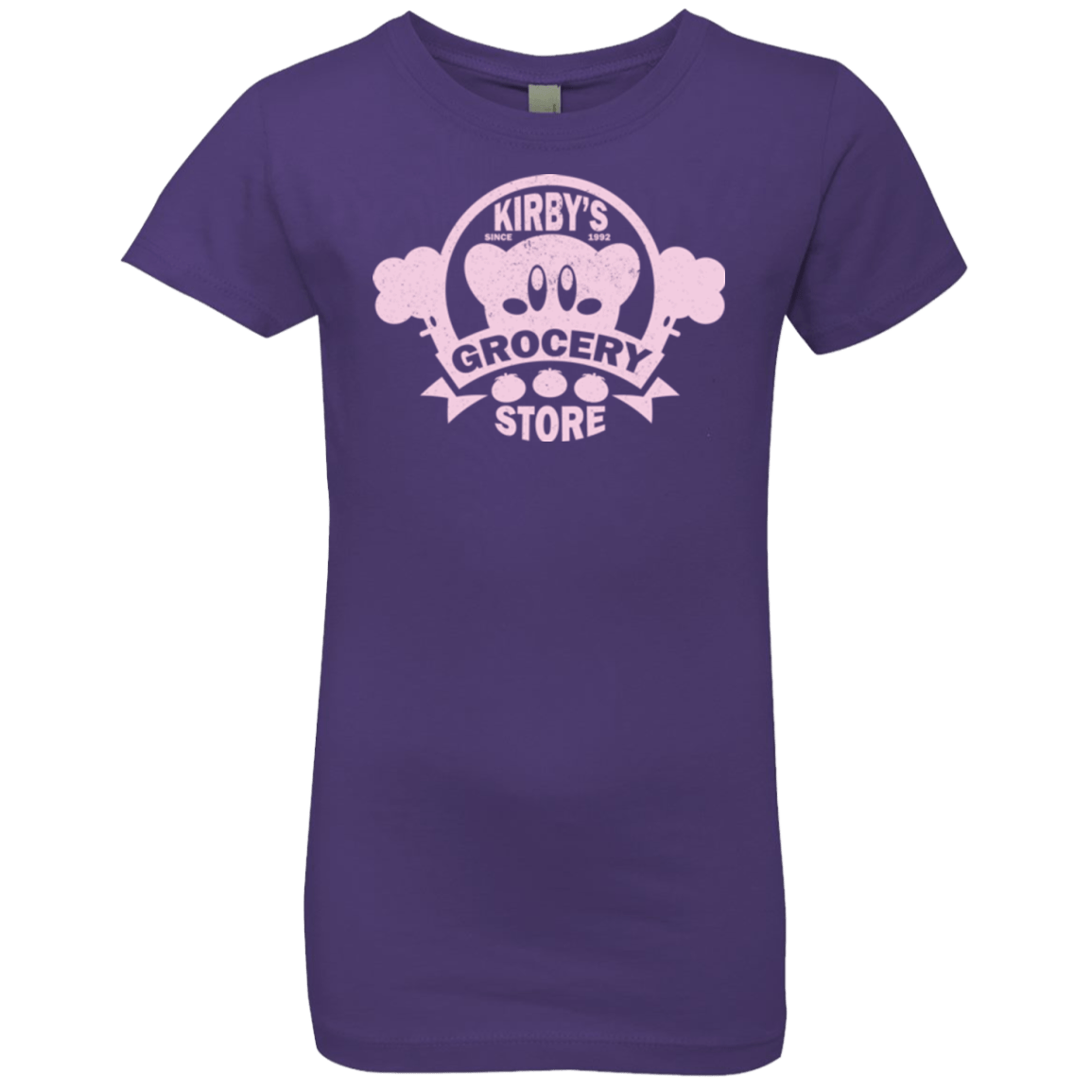 T-Shirts Purple Rush / YXS Kirbys Grocery Store Girls Premium T-Shirt