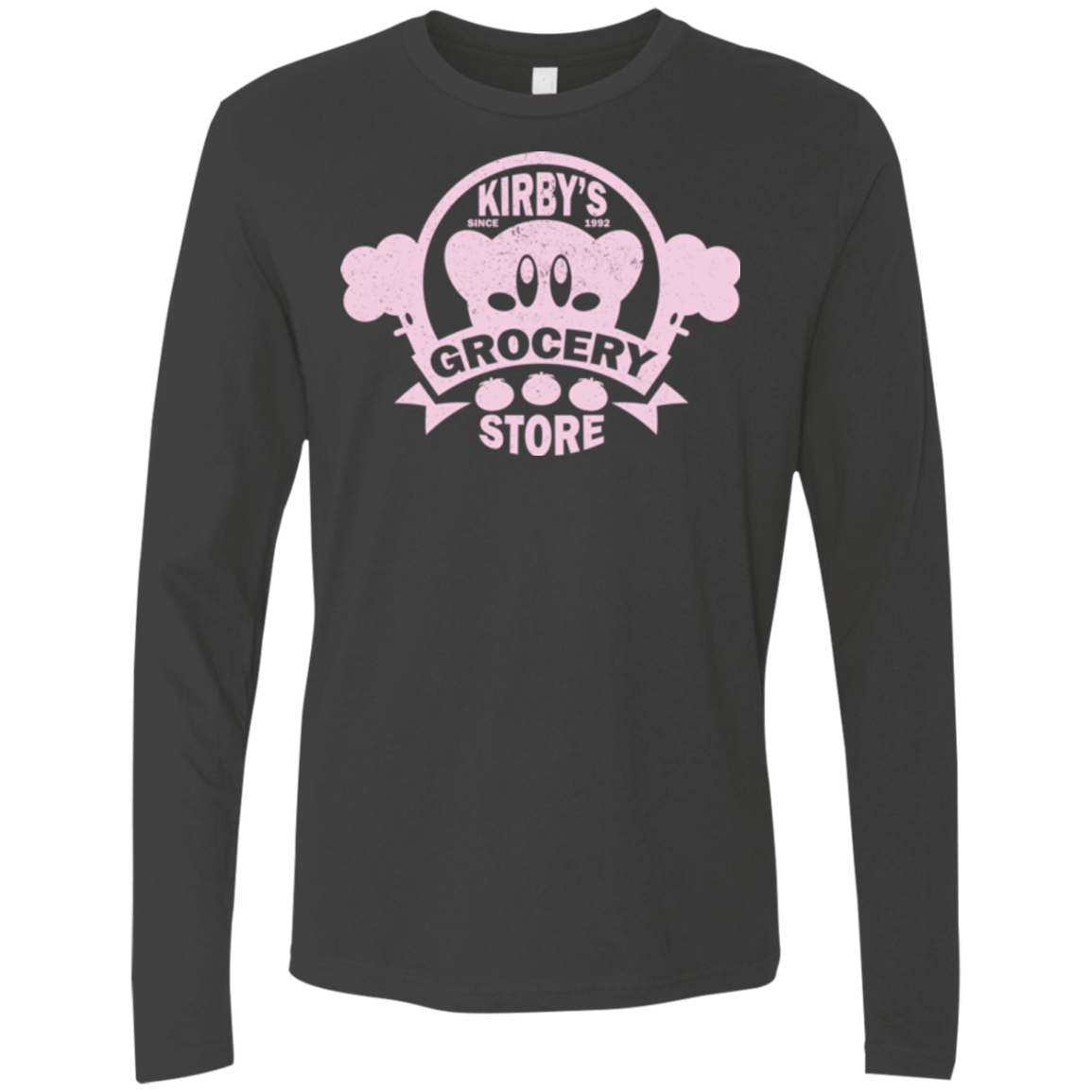 T-Shirts Heavy Metal / Small Kirbys Grocery Store Men's Premium Long Sleeve