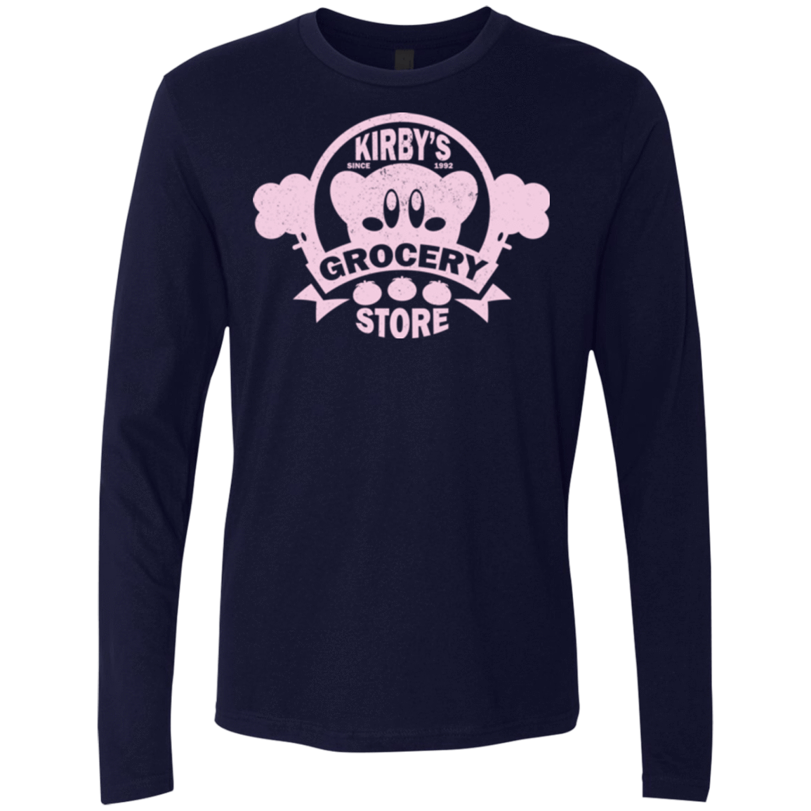 T-Shirts Midnight Navy / Small Kirbys Grocery Store Men's Premium Long Sleeve