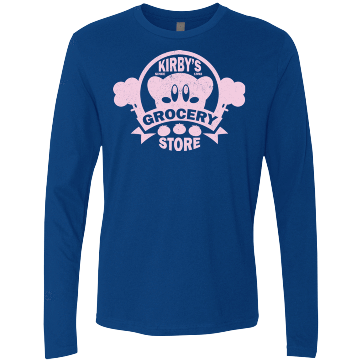 T-Shirts Royal / Small Kirbys Grocery Store Men's Premium Long Sleeve
