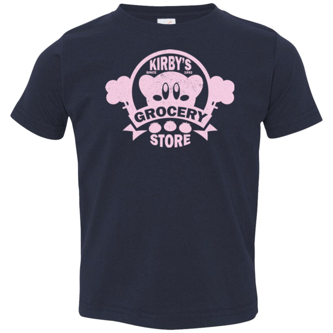 T-Shirts Navy / 2T Kirbys Grocery Store Toddler Premium T-Shirt