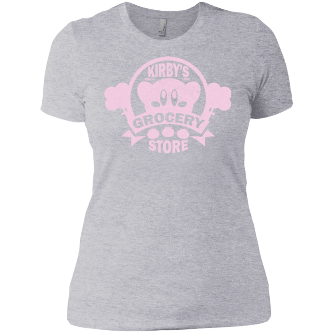 T-Shirts Heather Grey / X-Small Kirbys Grocery Store Women's Premium T-Shirt