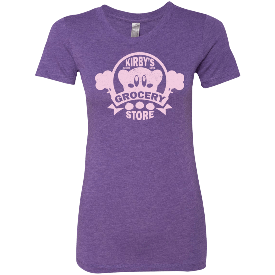 T-Shirts Purple Rush / Small Kirbys Grocery Store Women's Triblend T-Shirt
