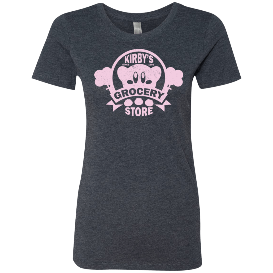 T-Shirts Vintage Navy / Small Kirbys Grocery Store Women's Triblend T-Shirt