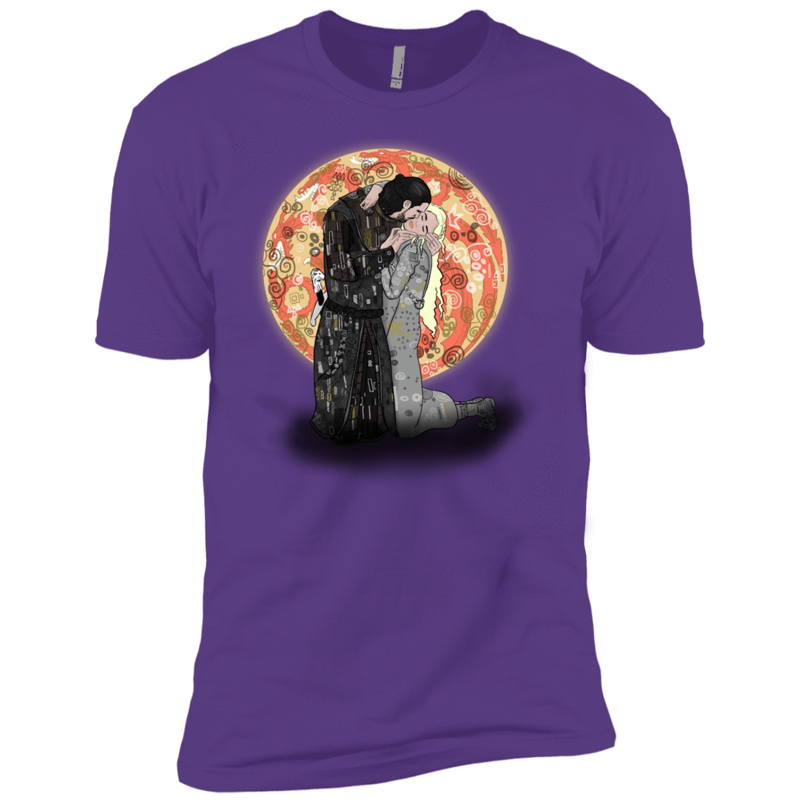 T-Shirts Purple Rush / YXS Kiss Jon and Dany Boys Premium T-Shirt