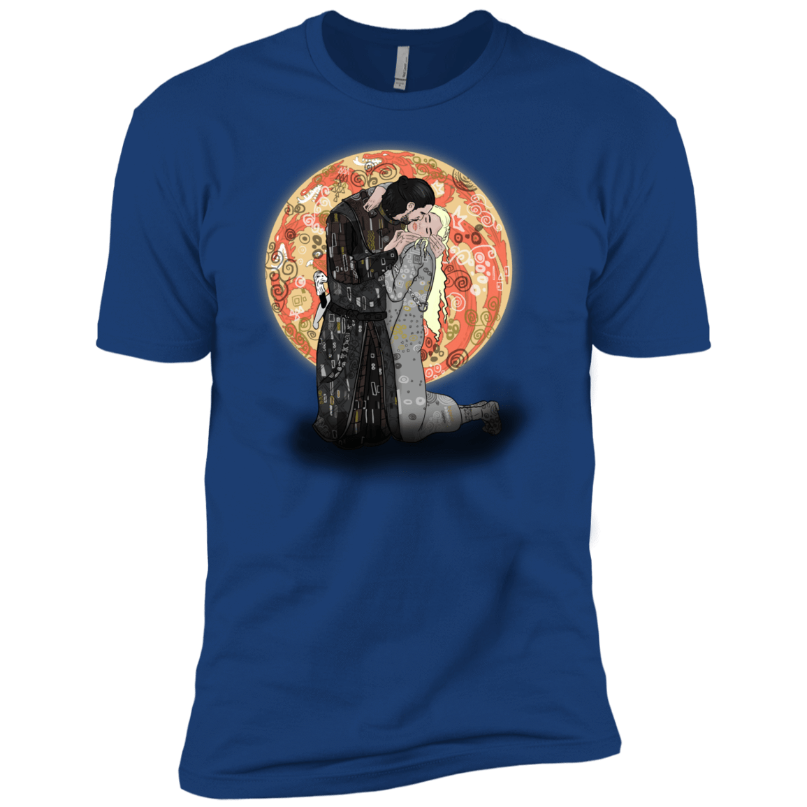 T-Shirts Royal / YXS Kiss Jon and Dany Boys Premium T-Shirt