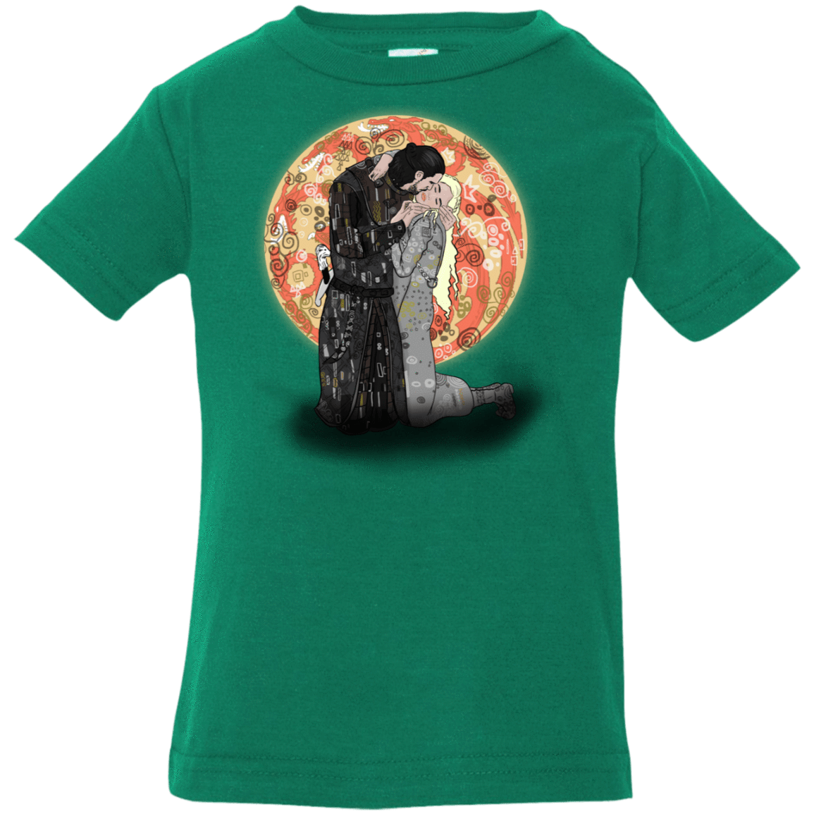 T-Shirts Kelly / 6 Months Kiss Jon and Dany Infant Premium T-Shirt