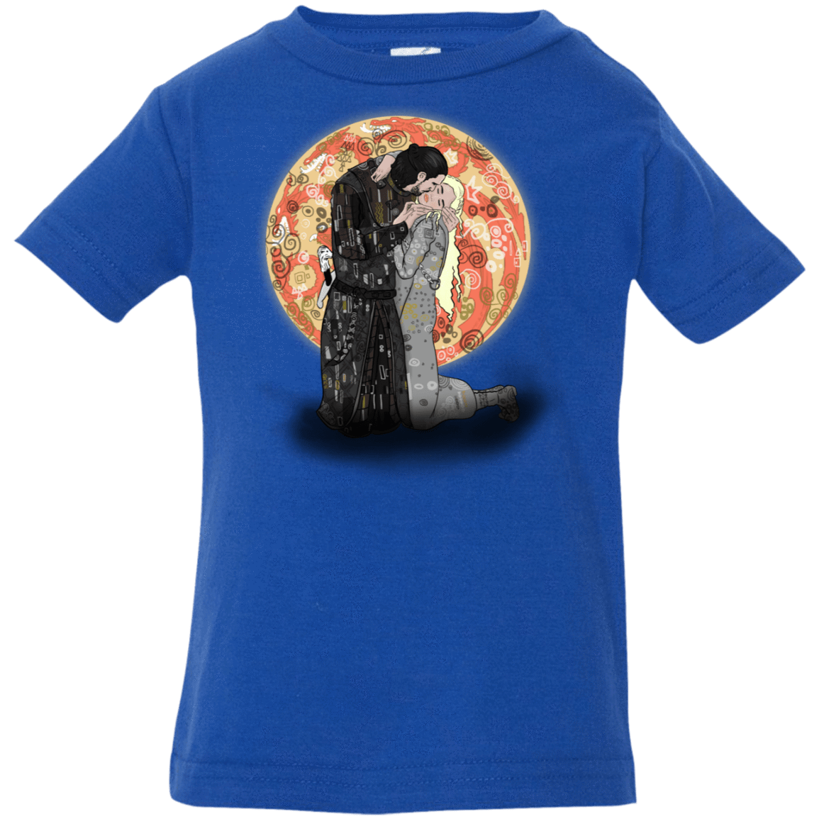 T-Shirts Royal / 6 Months Kiss Jon and Dany Infant Premium T-Shirt