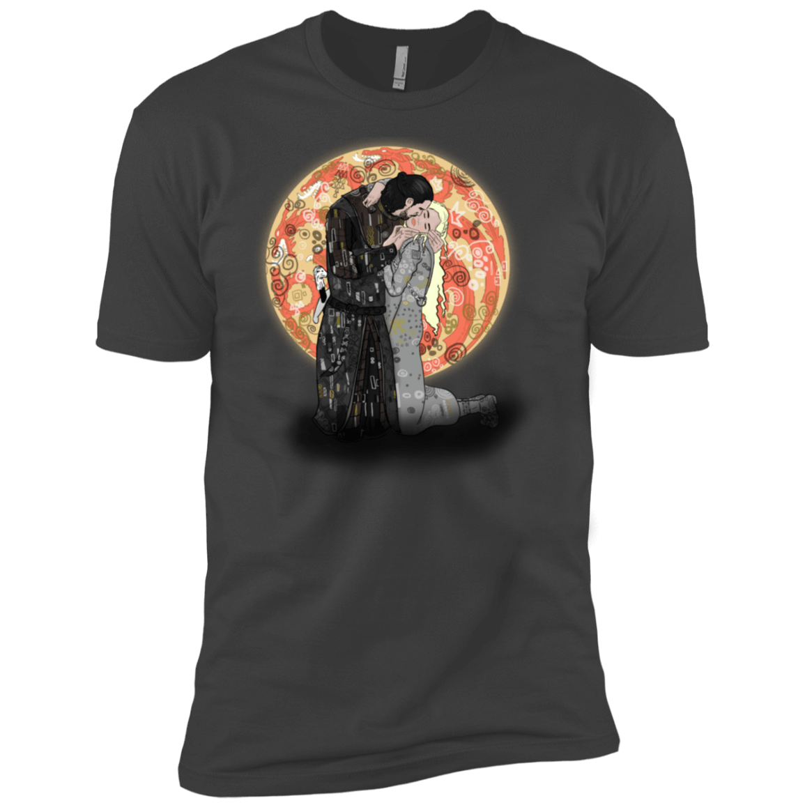 T-Shirts Heavy Metal / X-Small Kiss Jon and Dany Men's Premium T-Shirt