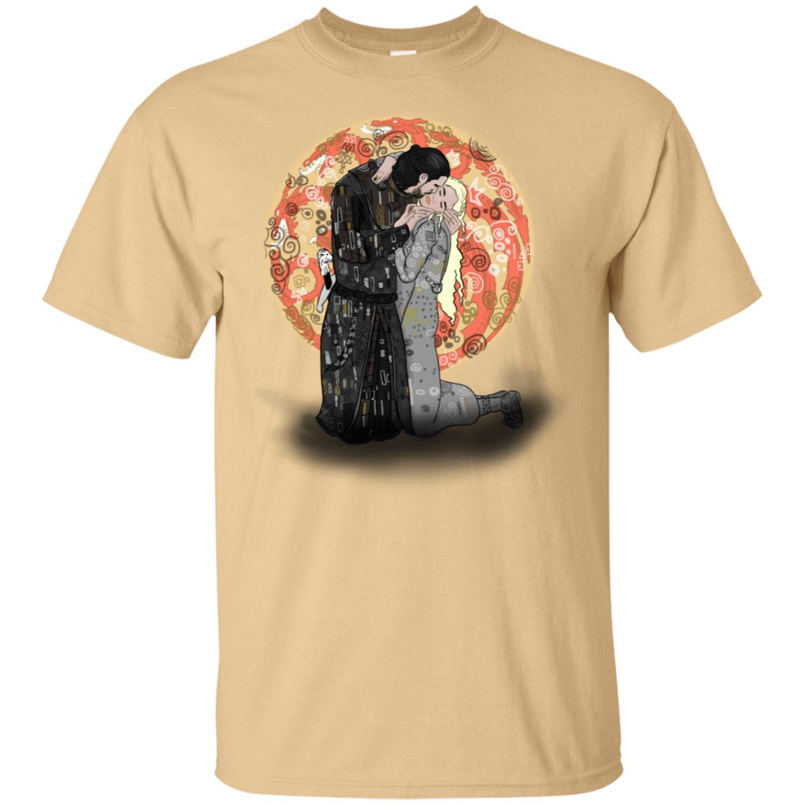 T-Shirts Vegas Gold / S Kiss Jon and Dany T-Shirt