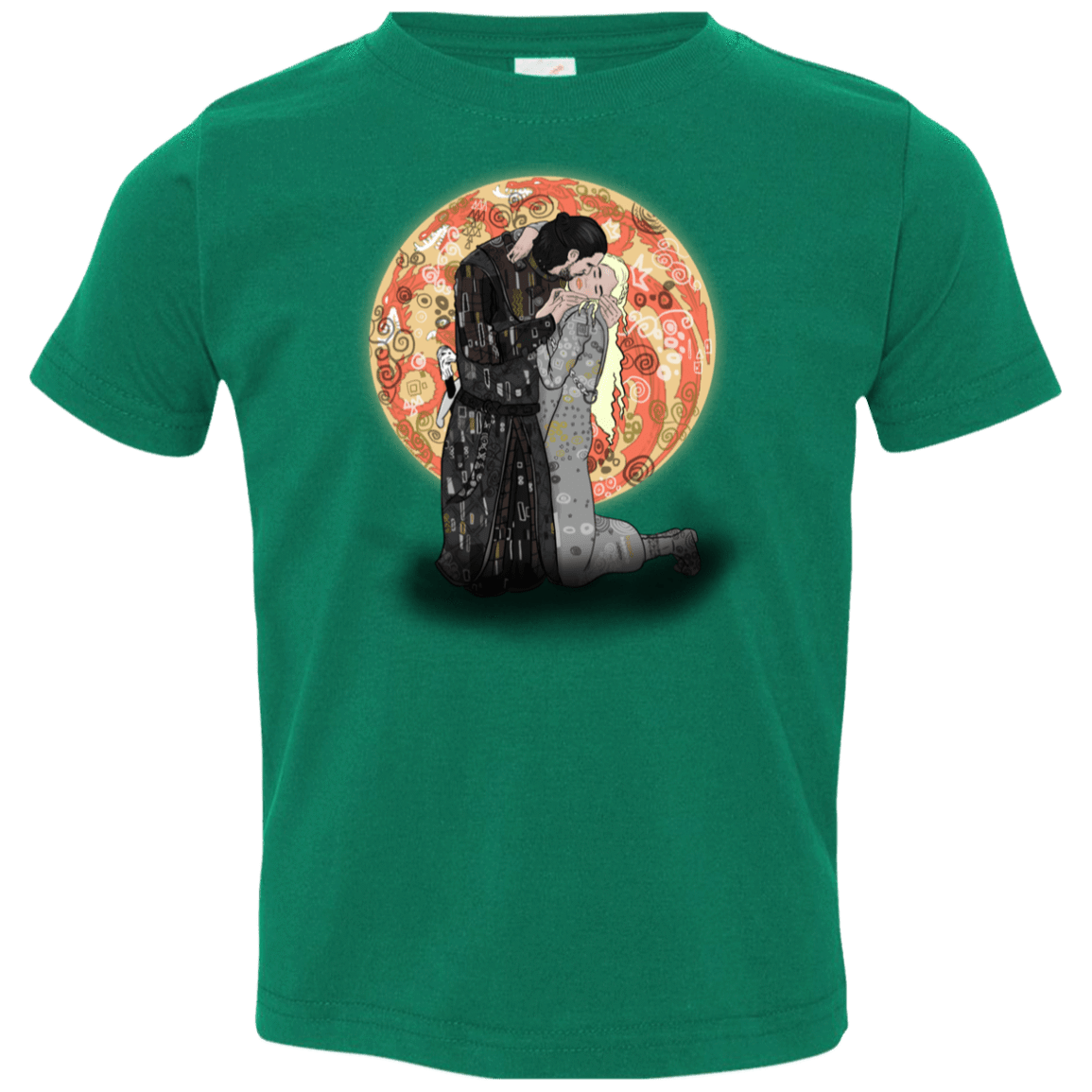 T-Shirts Kelly / 2T Kiss Jon and Dany Toddler Premium T-Shirt