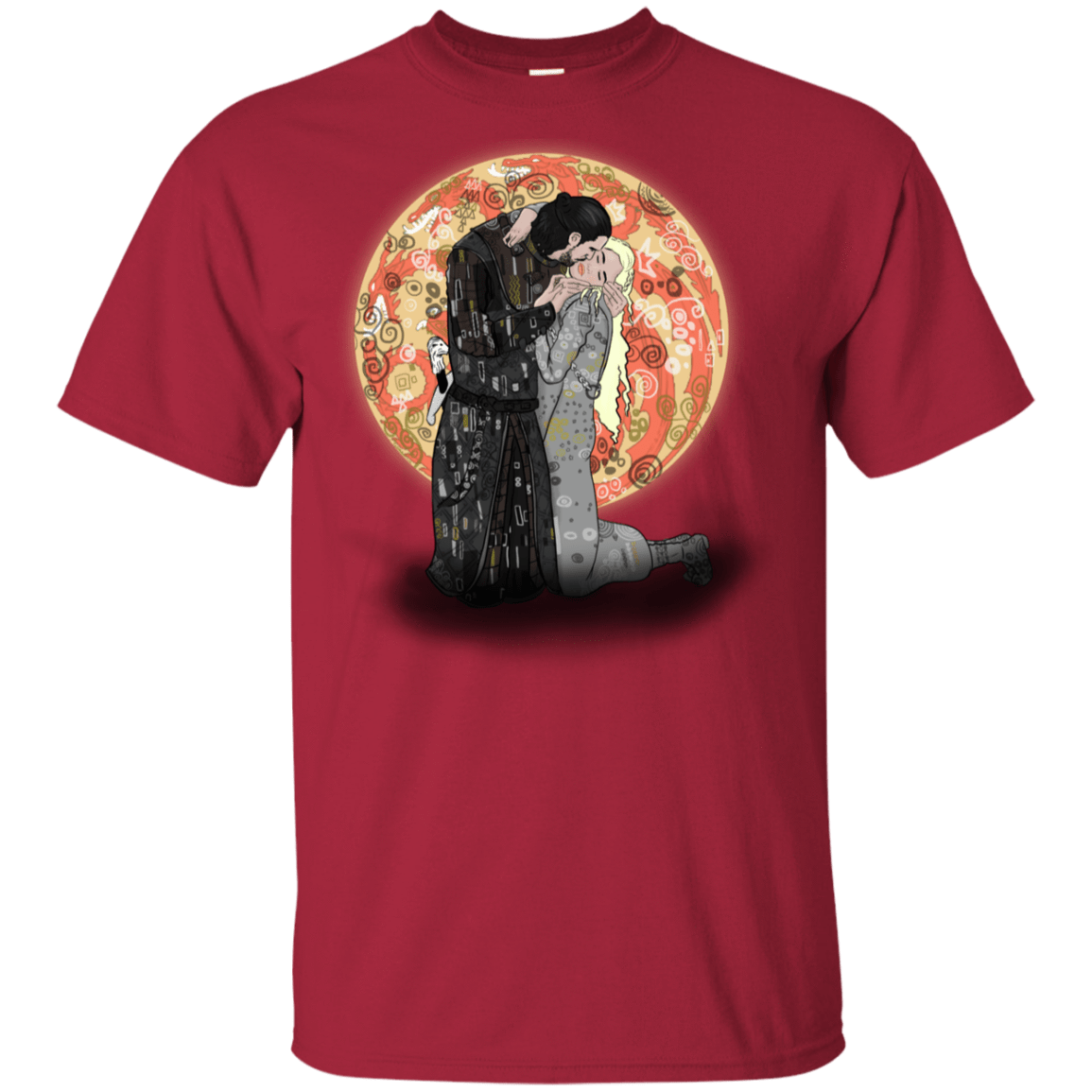T-Shirts Cardinal / YXS Kiss Jon and Dany Youth T-Shirt