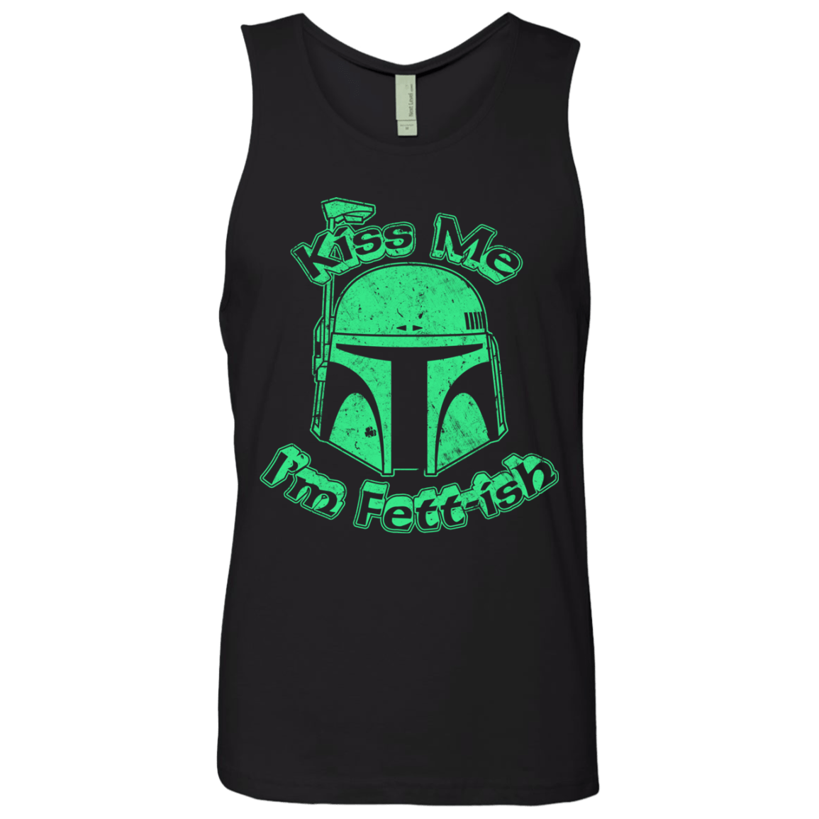 Kiss Me Im Fettish Men's Premium Tank Top