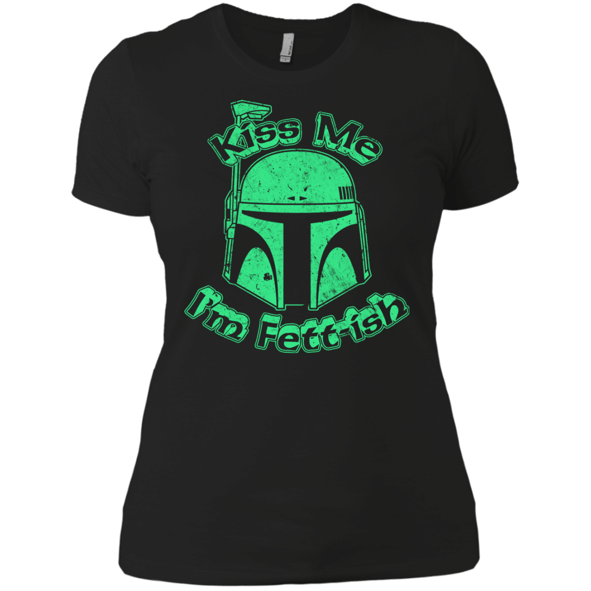 T-Shirts Black / X-Small Kiss Me Im Fettish Women's Premium T-Shirt