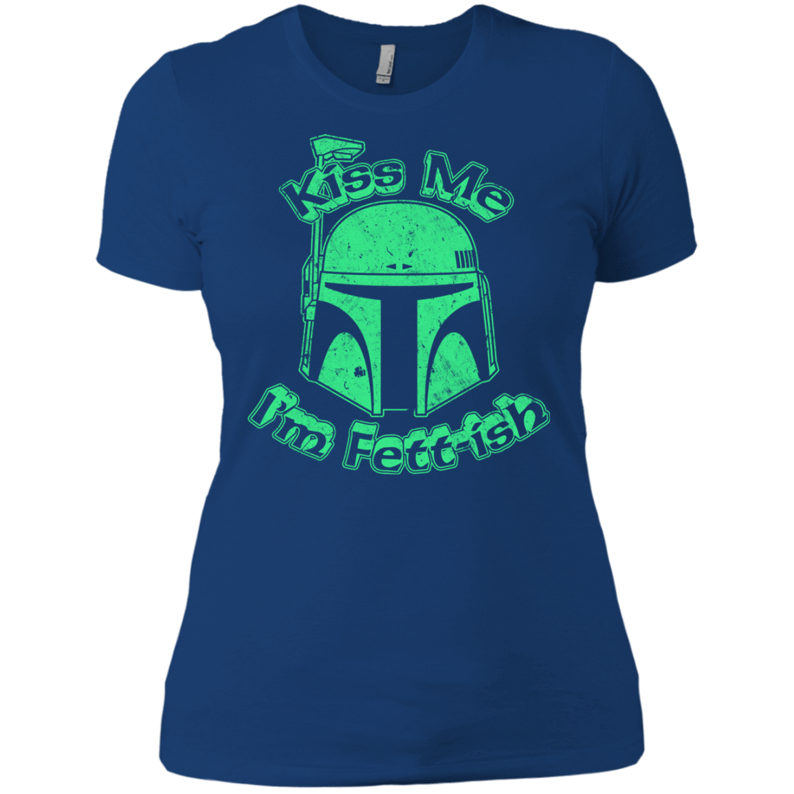 T-Shirts Royal / X-Small Kiss Me Im Fettish Women's Premium T-Shirt