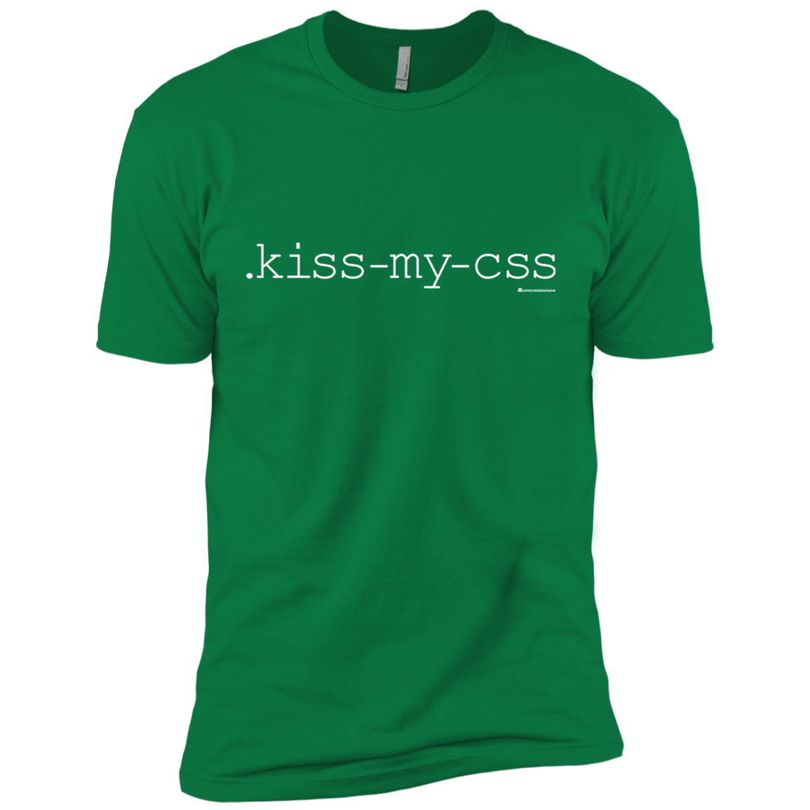 T-Shirts Kelly Green / X-Small Kiss My CSS Men's Premium T-Shirt