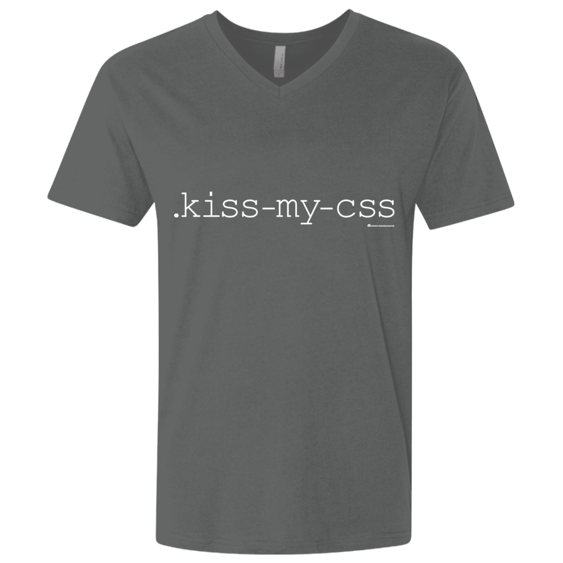 T-Shirts Heavy Metal / X-Small Kiss My CSS Men's Premium V-Neck
