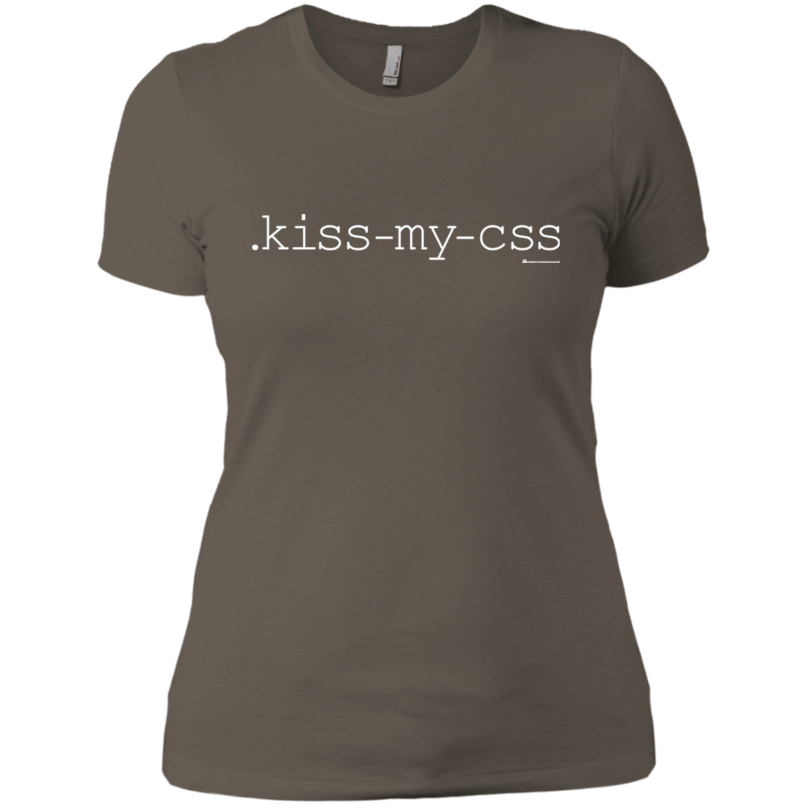 T-Shirts Warm Grey / X-Small Kiss My CSS Women's Premium T-Shirt