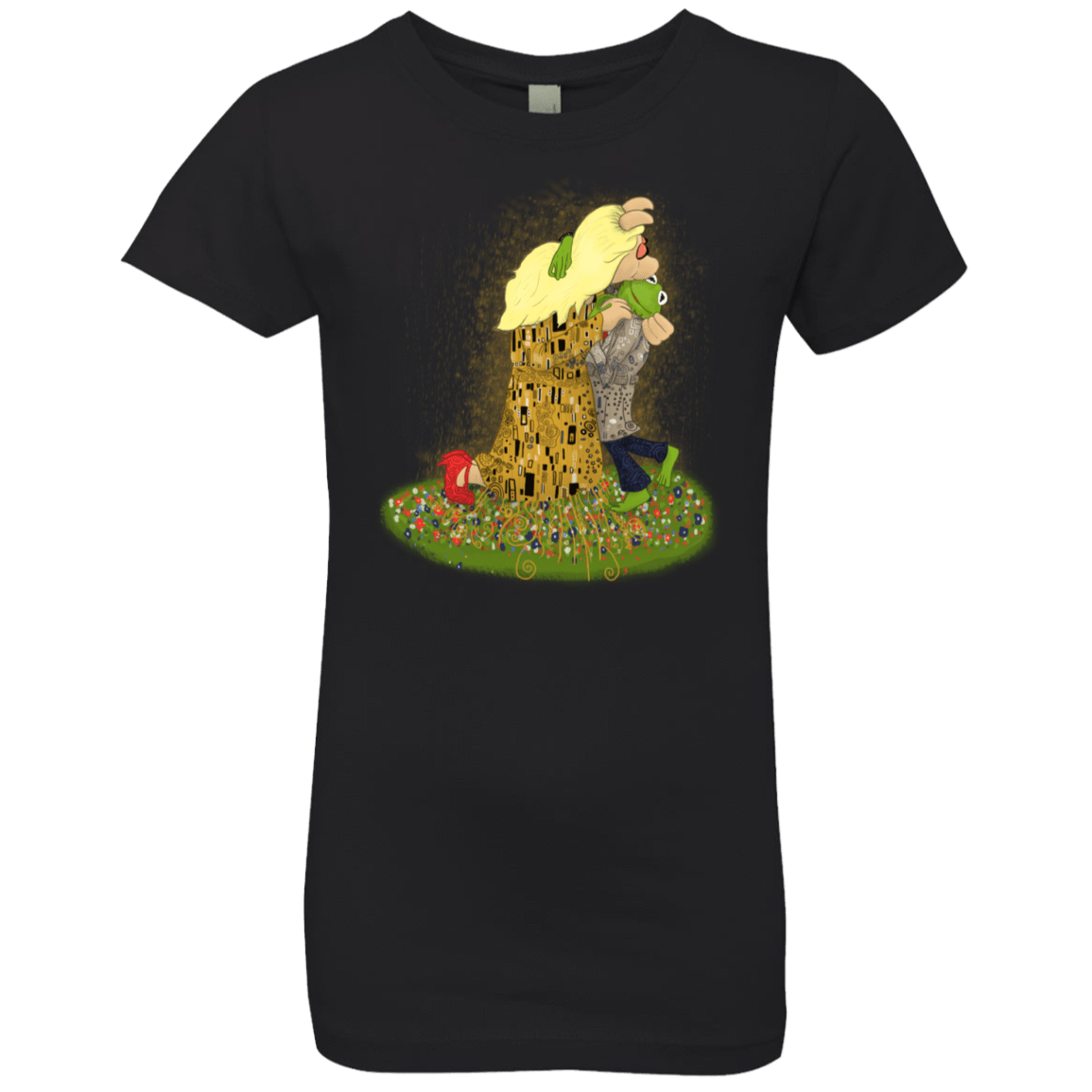 T-Shirts Black / YXS Kiss of Muppets Girls Premium T-Shirt