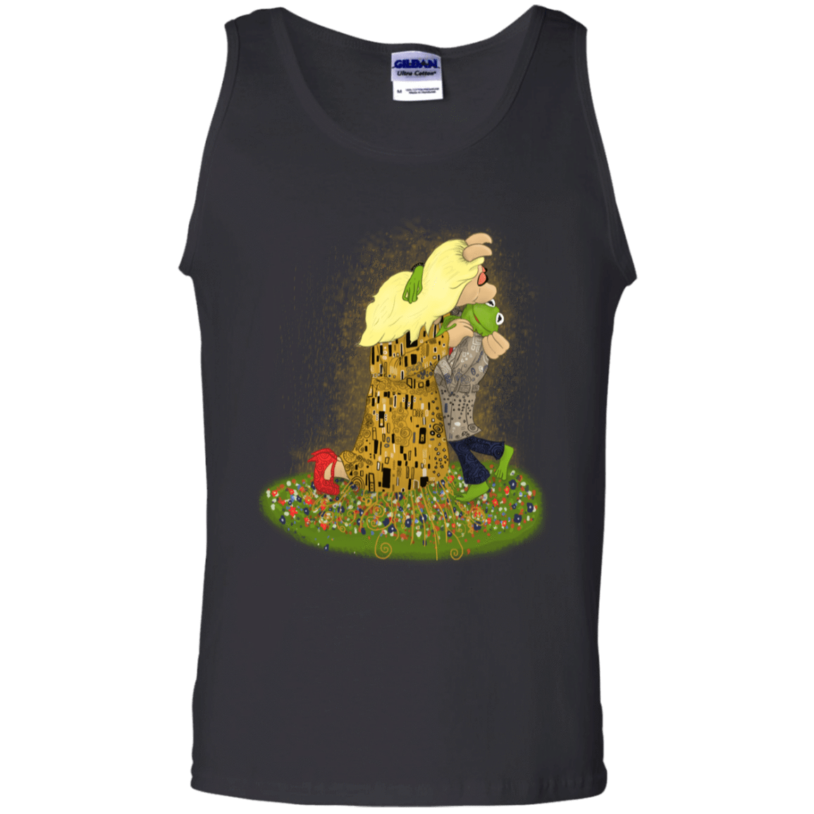 T-Shirts Black / S Kiss of Muppets Men's Tank Top