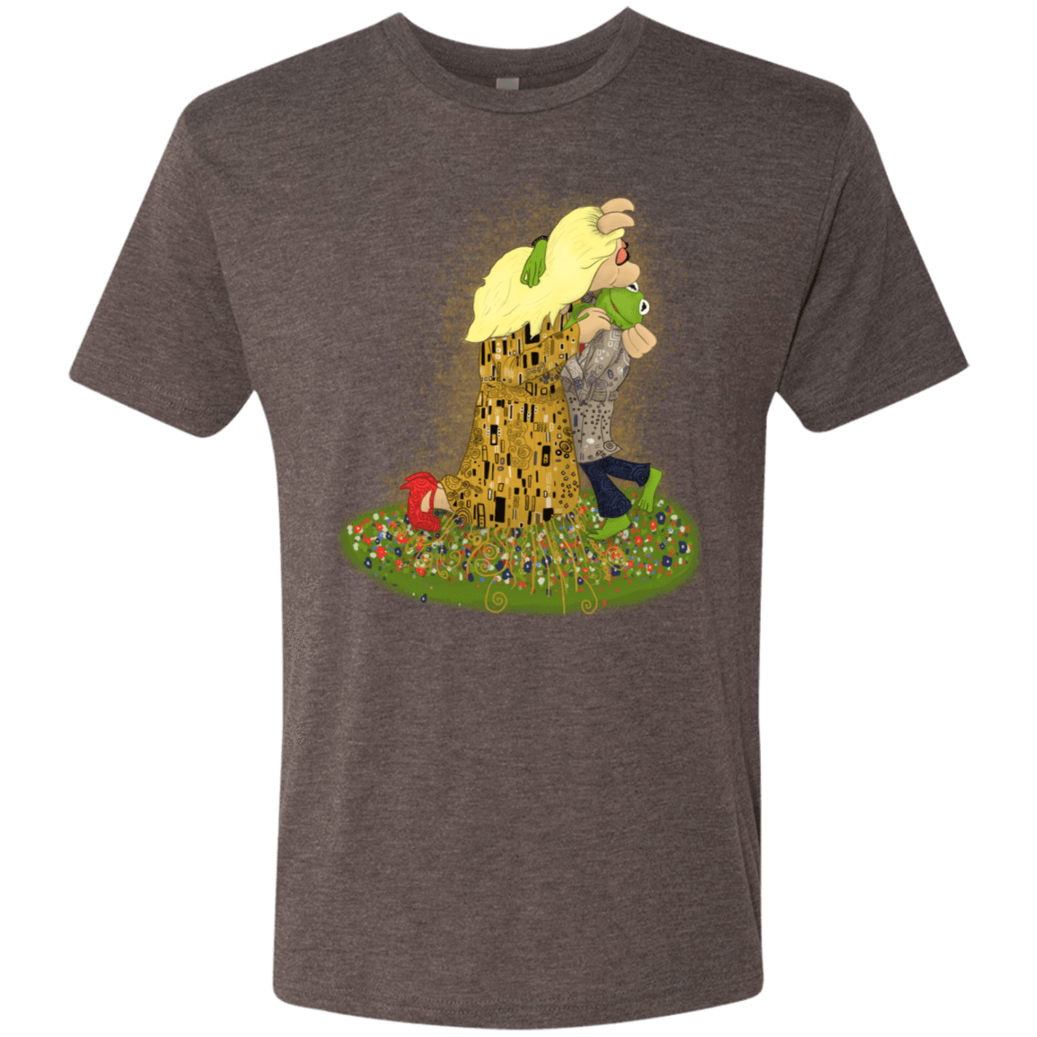 T-Shirts Macchiato / S Kiss of Muppets Men's Triblend T-Shirt
