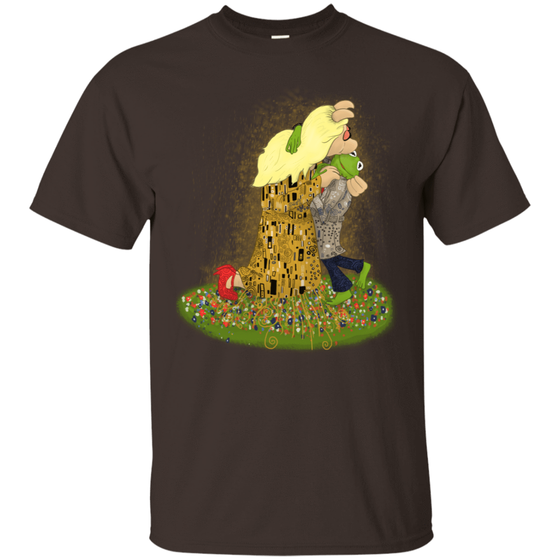 T-Shirts Dark Chocolate / S Kiss of Muppets T-Shirt