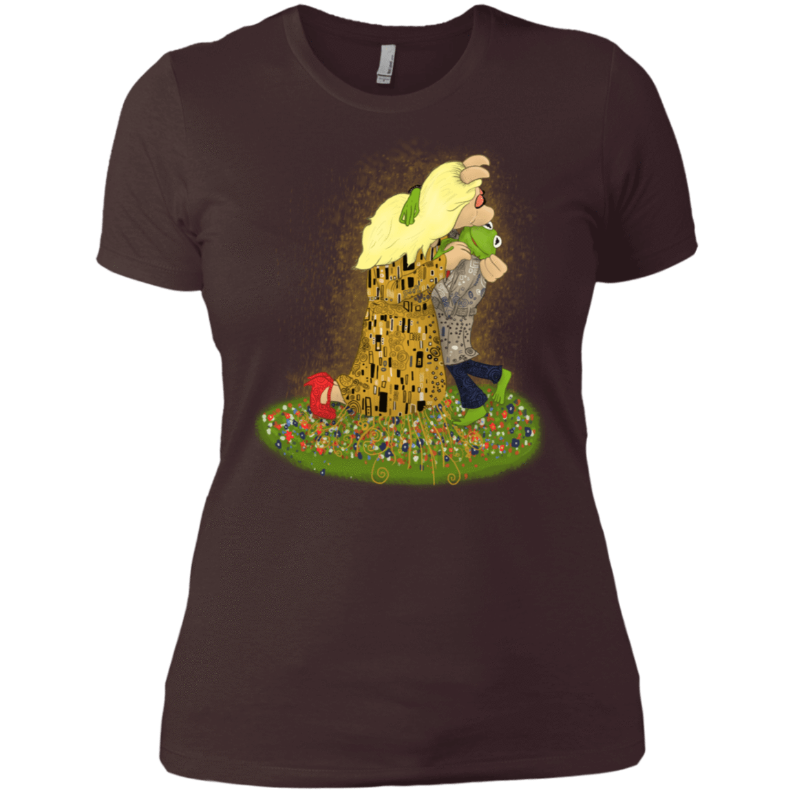 T-Shirts Dark Chocolate / X-Small Kiss of Muppets Women's Premium T-Shirt