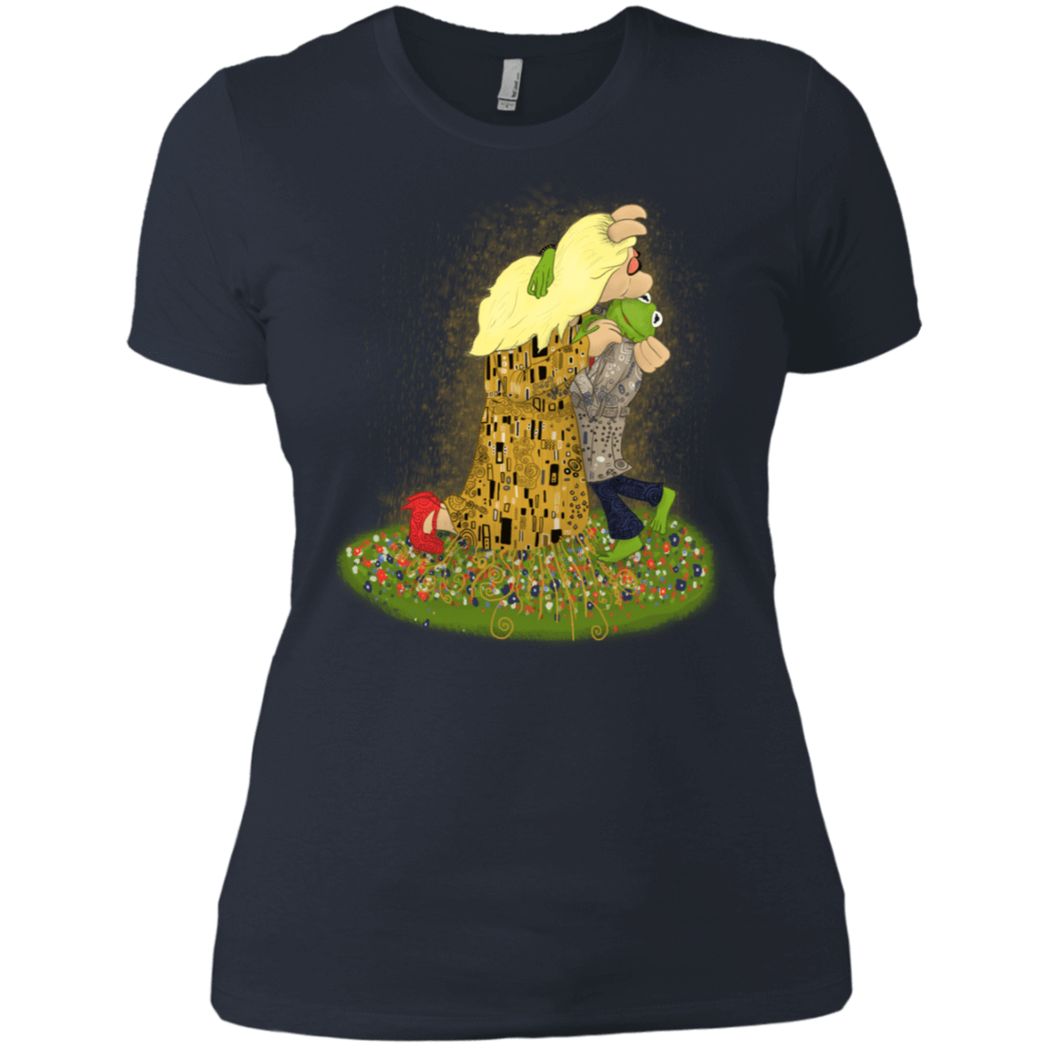 T-Shirts Indigo / X-Small Kiss of Muppets Women's Premium T-Shirt
