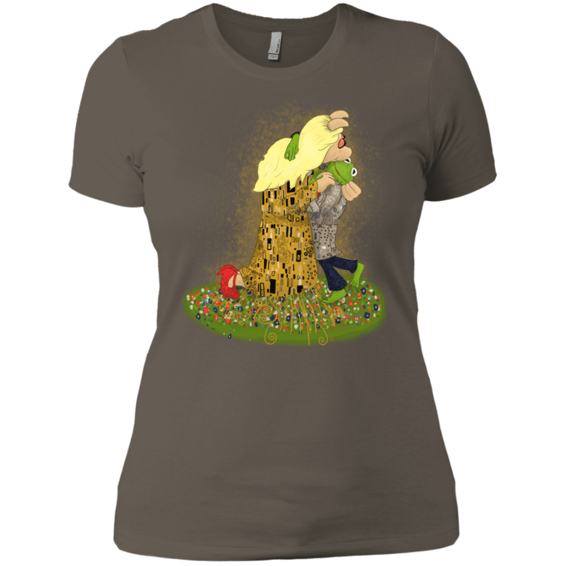T-Shirts Warm Grey / X-Small Kiss of Muppets Women's Premium T-Shirt