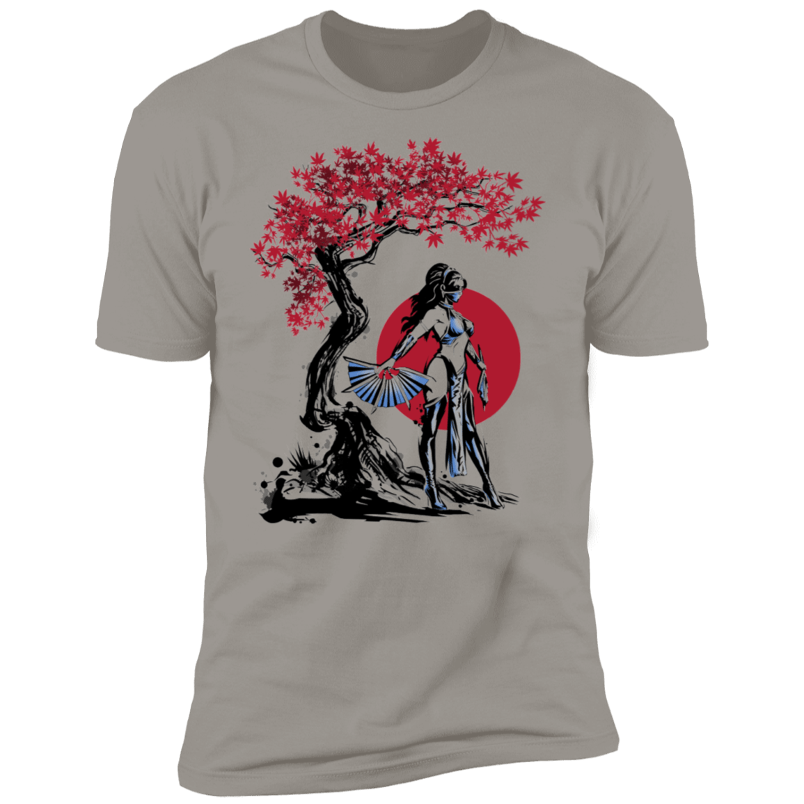 T-Shirts Light Grey / S Kitana Men's Premium T-Shirt