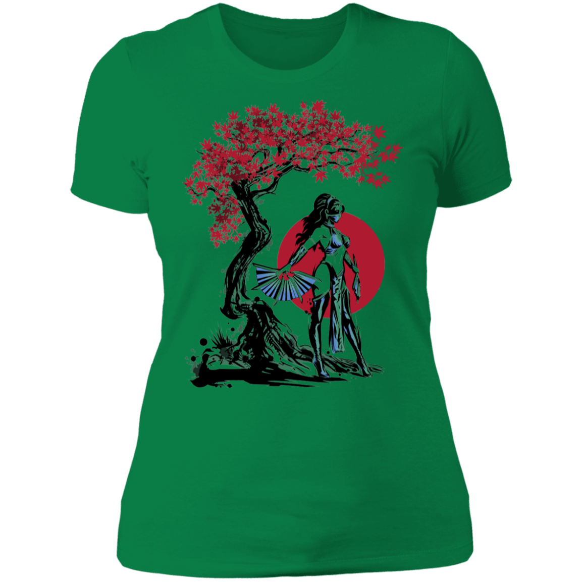 T-Shirts Kelly Green / S Kitana Women's Premium T-Shirt