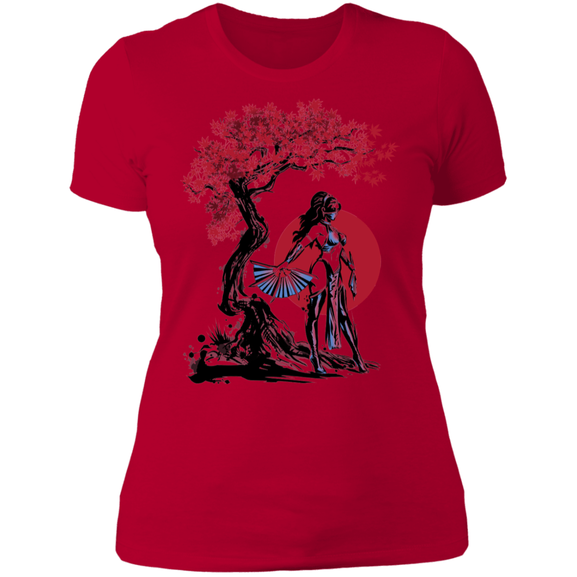 T-Shirts Red / S Kitana Women's Premium T-Shirt