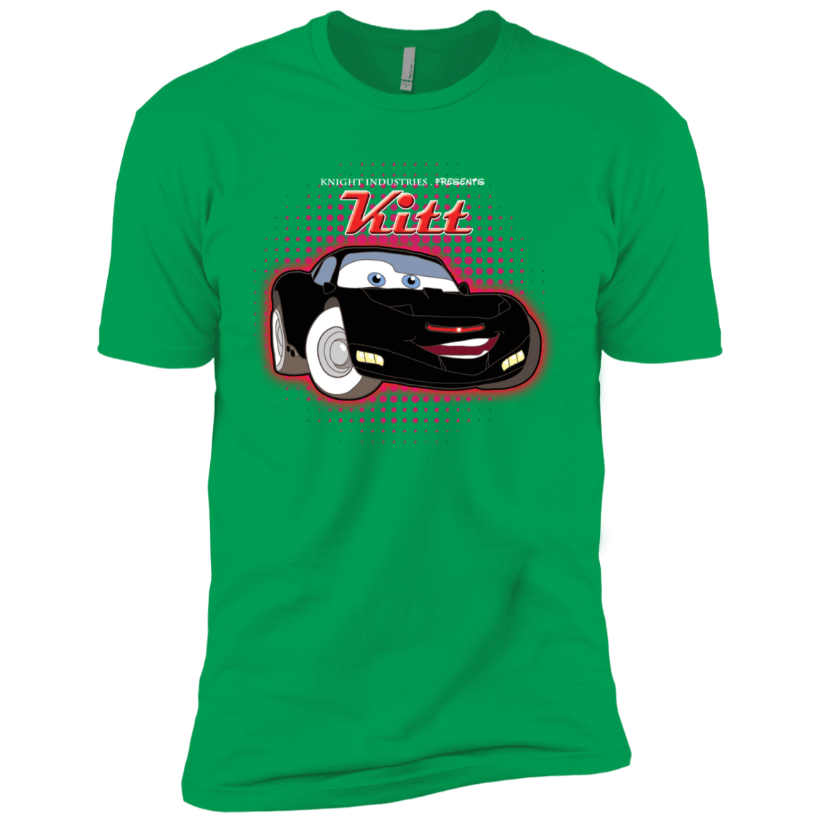 T-Shirts Kelly Green / YXS KITT McQueen Boys Premium T-Shirt