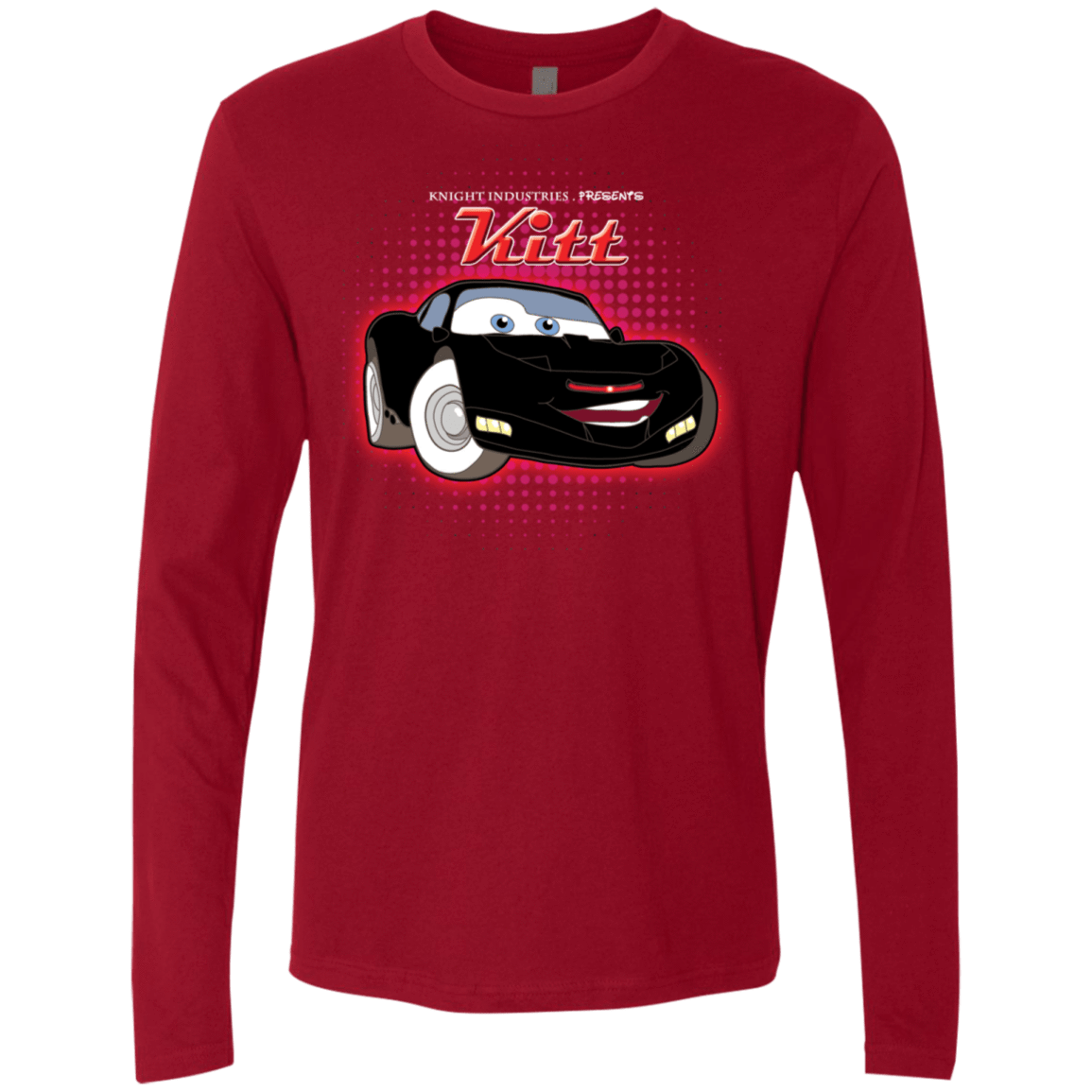 T-Shirts Cardinal / S KITT McQueen Men's Premium Long Sleeve